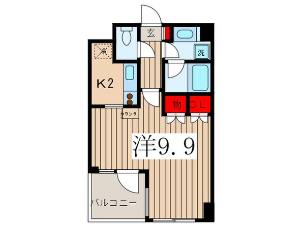 モルチ－ル池袋本町の物件間取画像